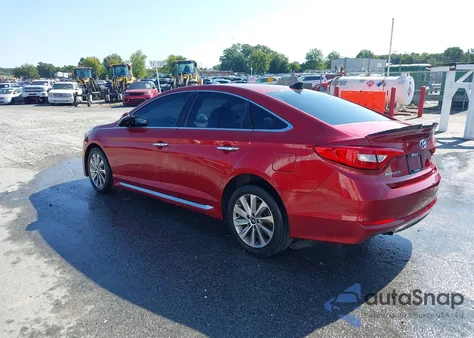 2016 Hyundai Sonata Sport z USA, uszkodzony, nr VIN 5NPE34AF9GH429142